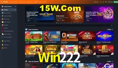 Canal oficial no Telegram da Win222